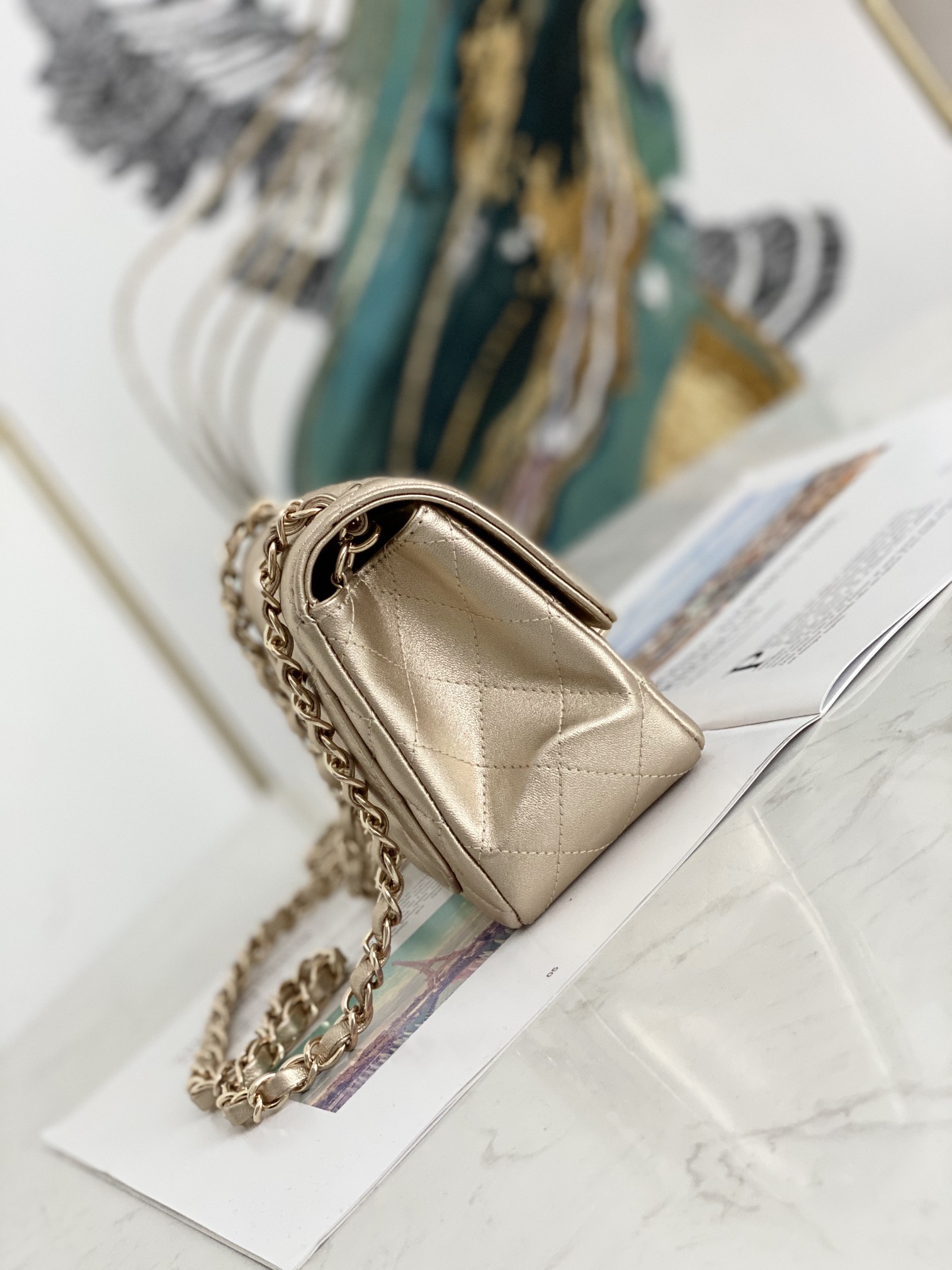 Ch@nel Flap Bag-17CM