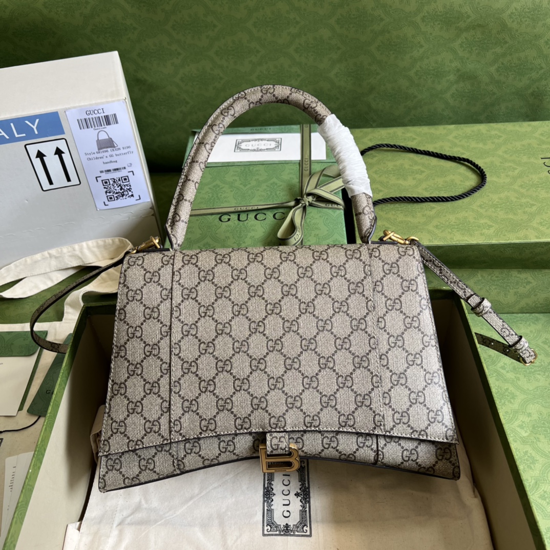 G*u*i&ba*len*cia*ga hourglass bag-39*24.5*11cm