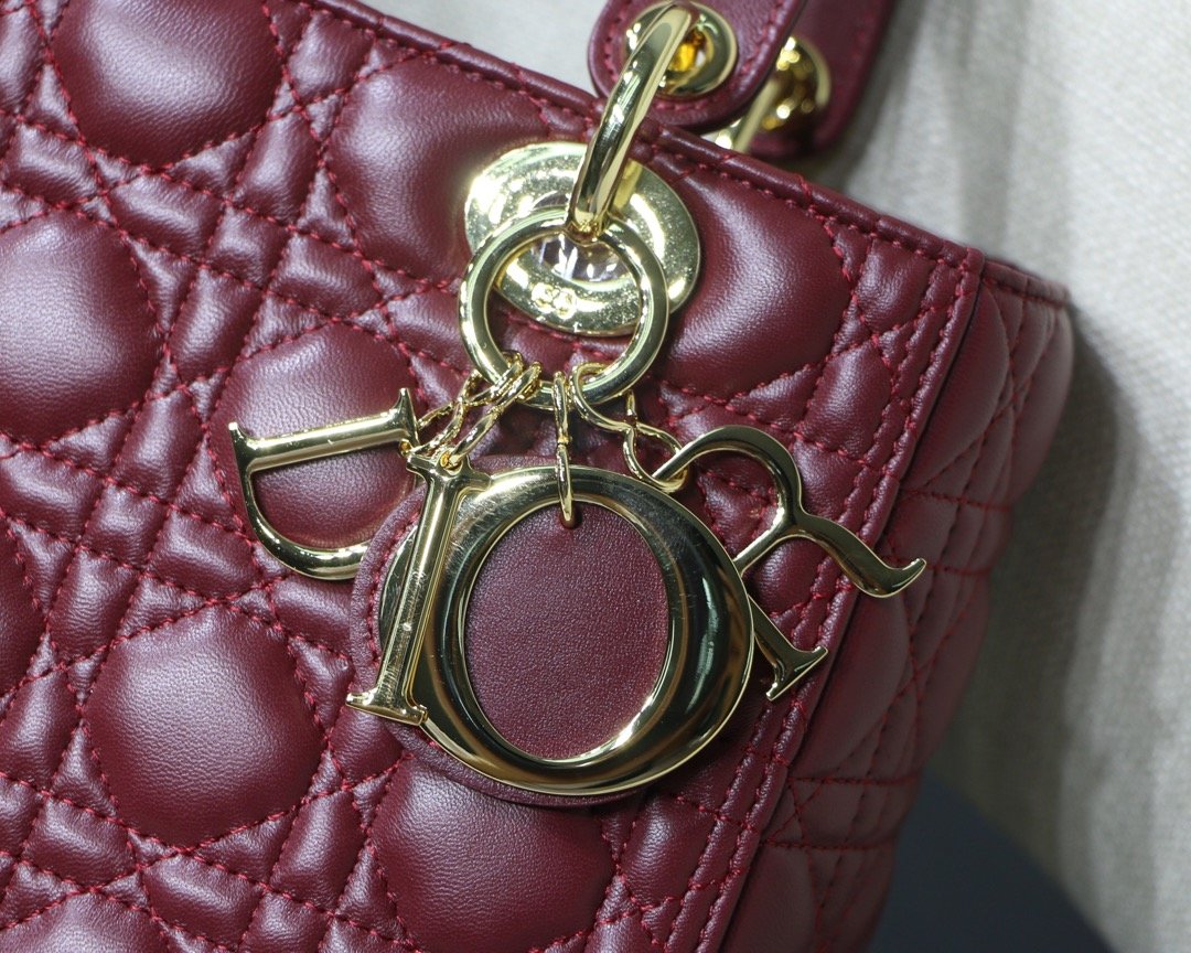 lady D*or handle bag-24cm