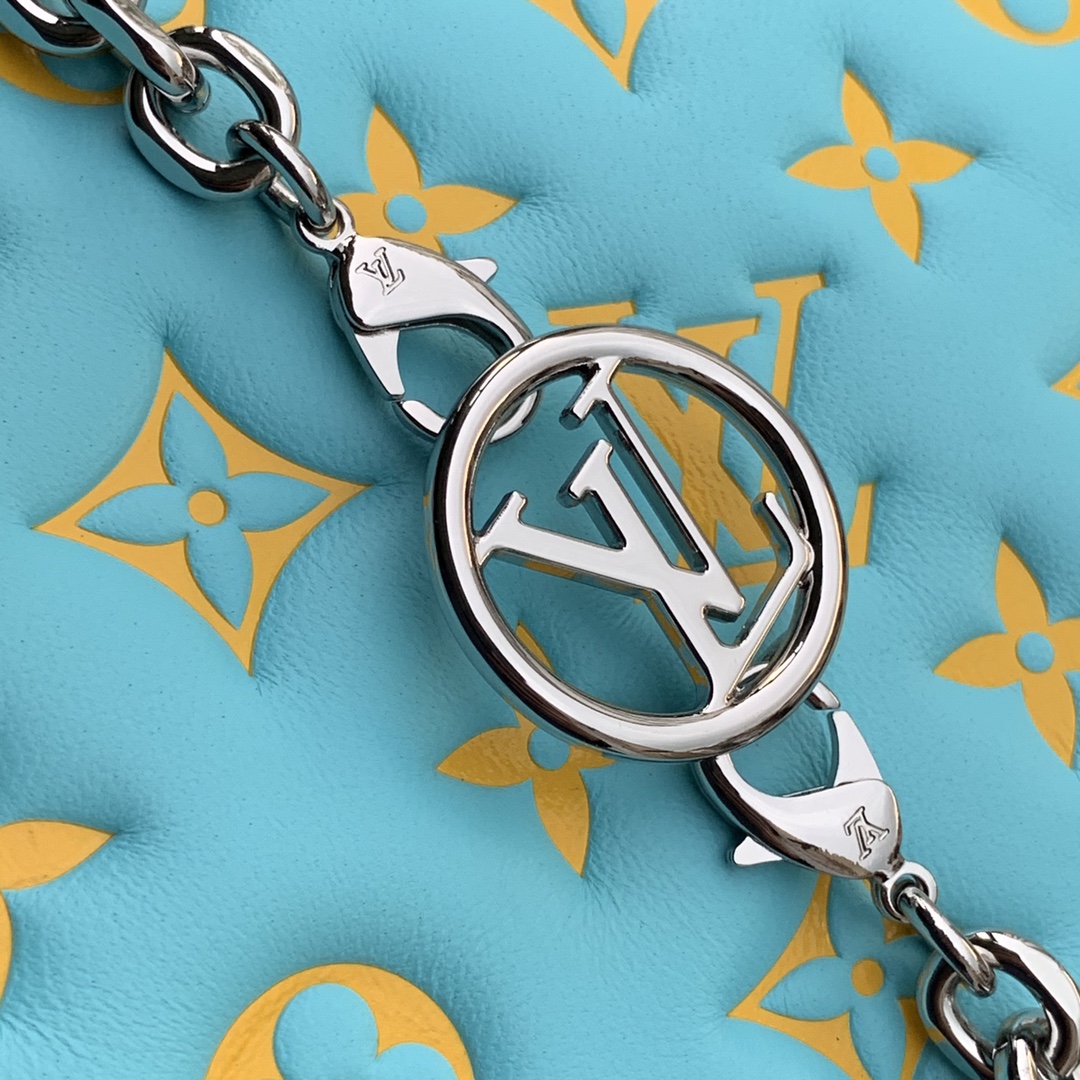 l0*is V*t0n pochette coussin chain bag-20*14*8cm