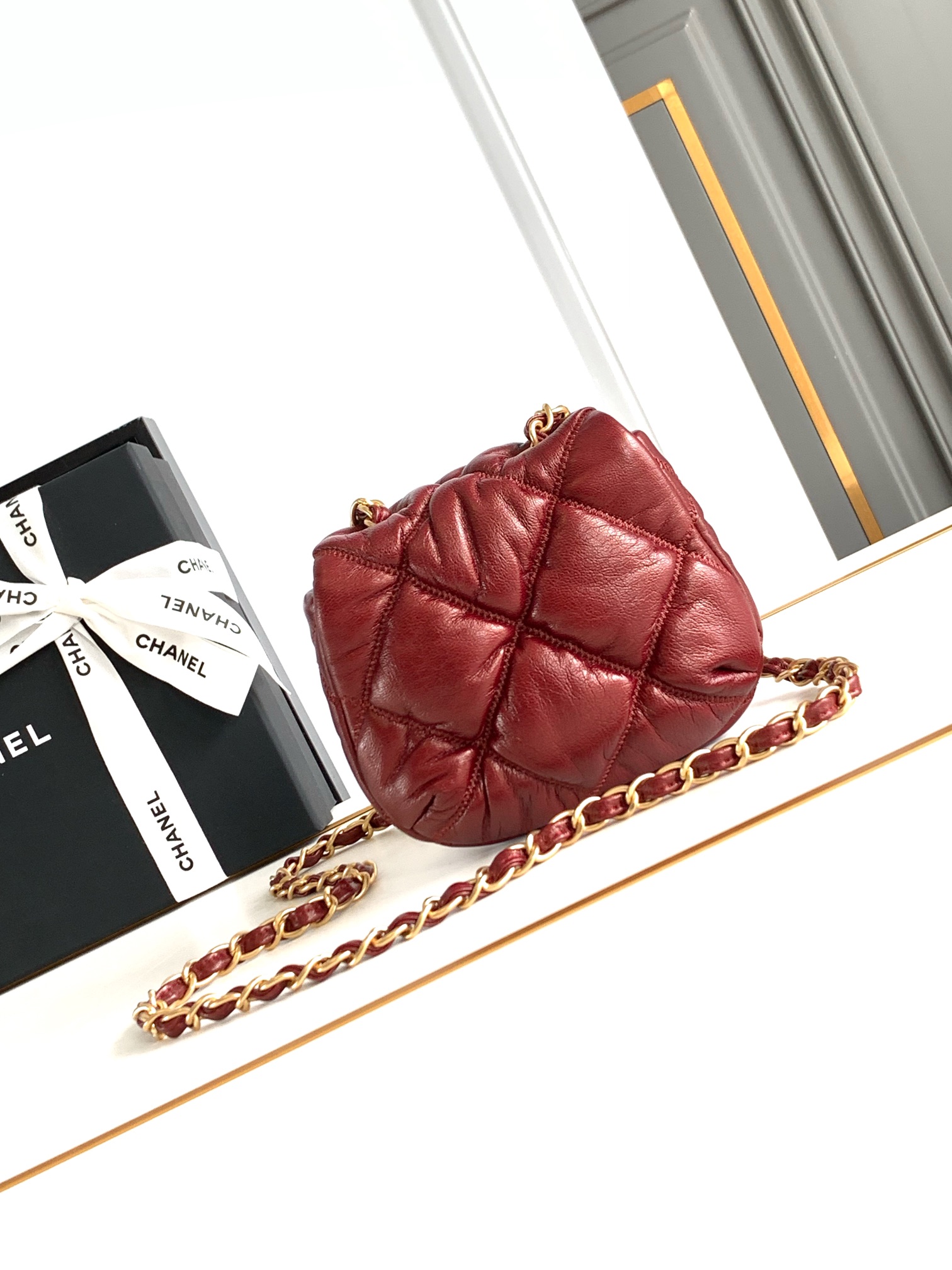 Ch@nel Saddle Bag-15.5/14/3CM