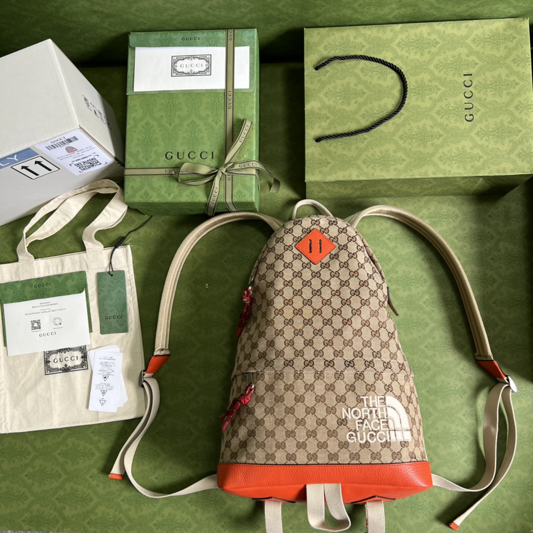 he nor*h f**e x G*u*i backpack-33*49*13cm