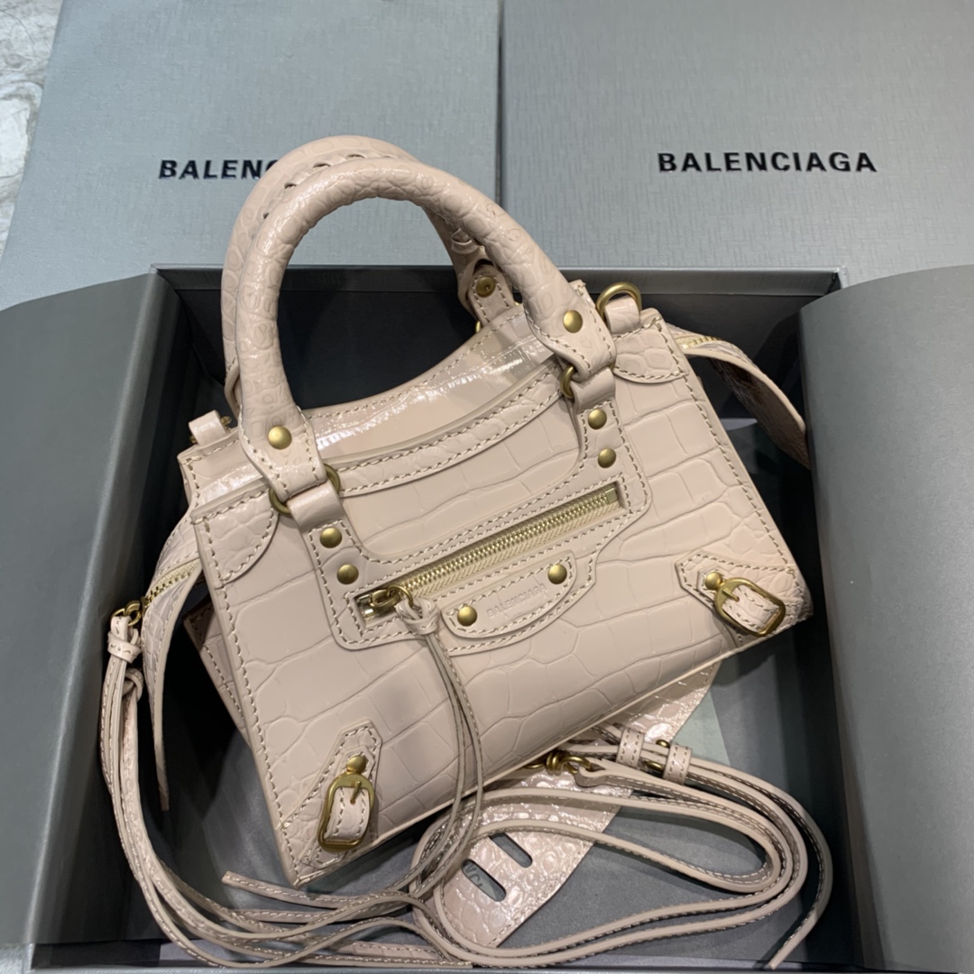 Ba*len*cia*ga neo classic bag-16.5*22*9*14.5cm