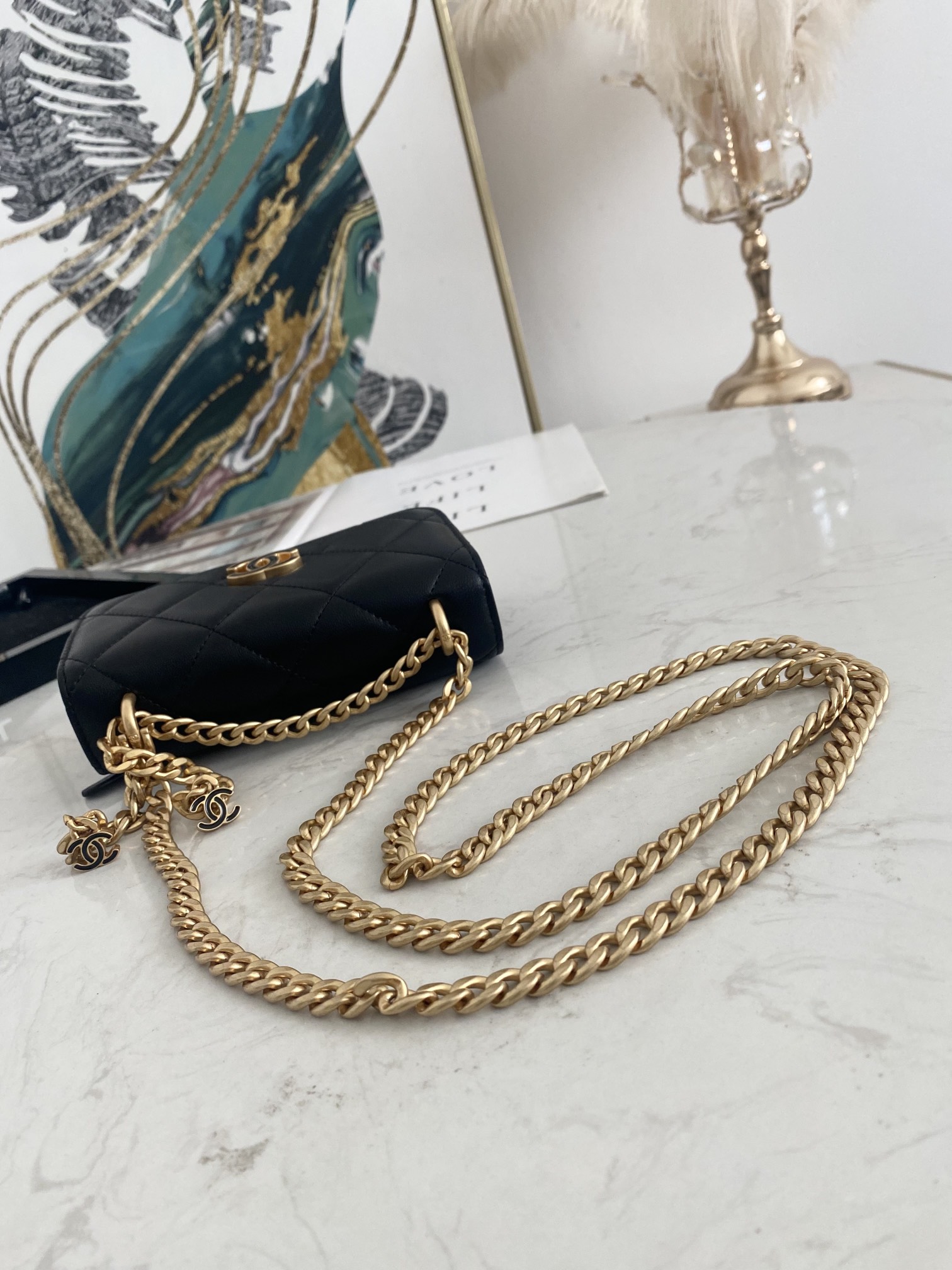 CHANLE Vintage Chain Bag-15CM