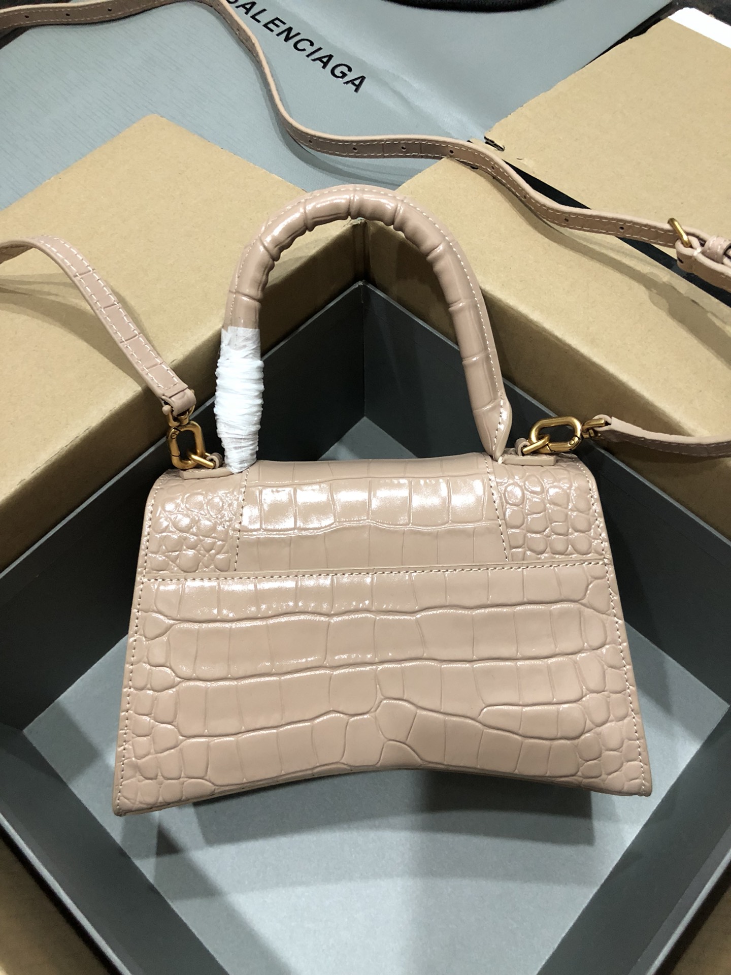 Ba*len*cia*ga hourglass bag-23x10x24cm