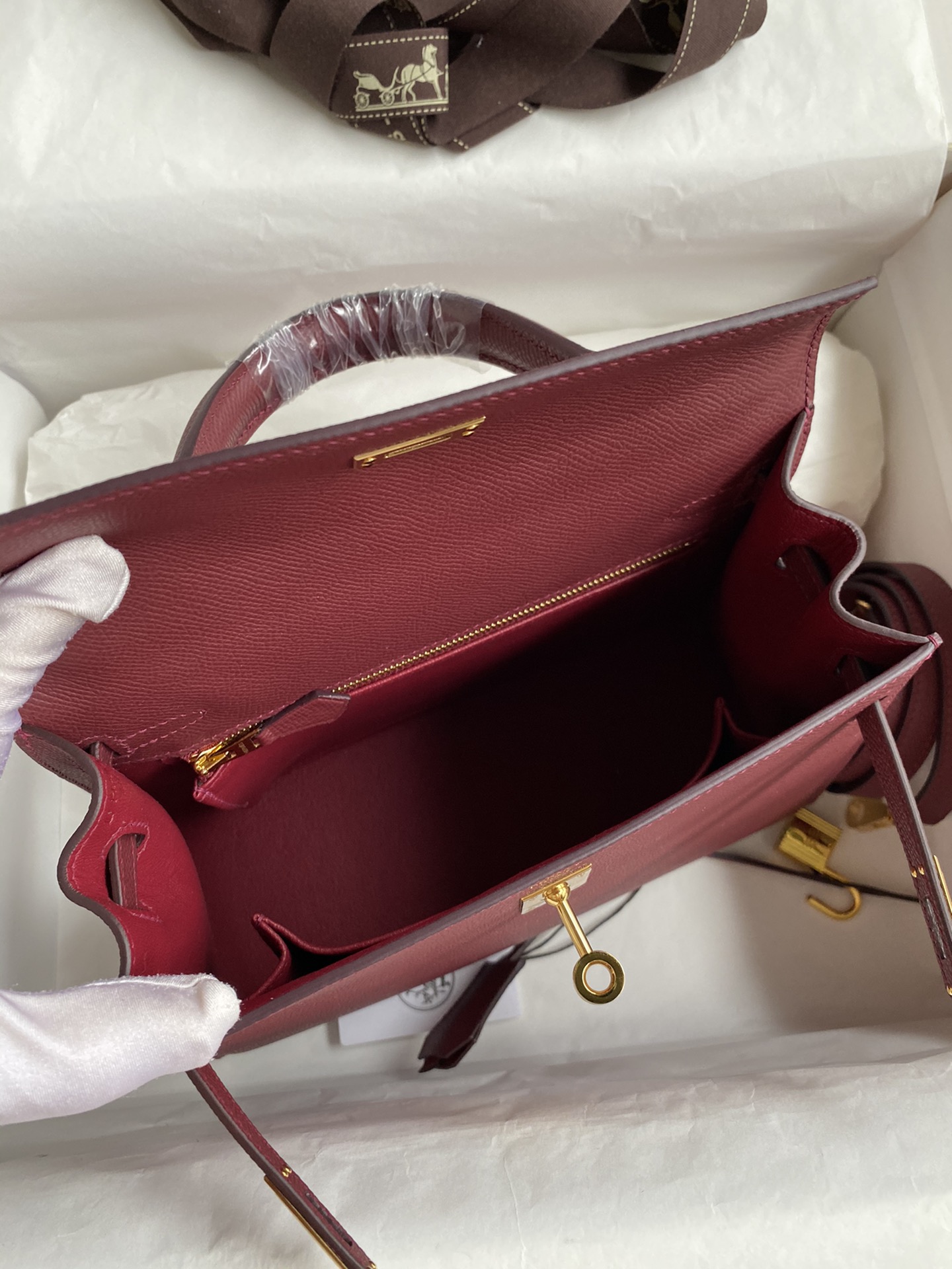 H**mes kelly-epsom leather-25cm