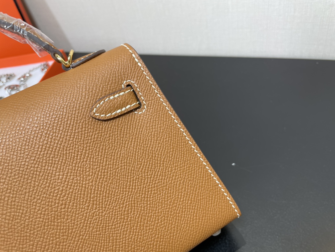 H**mes kelly-gold&silver hardware-19cm