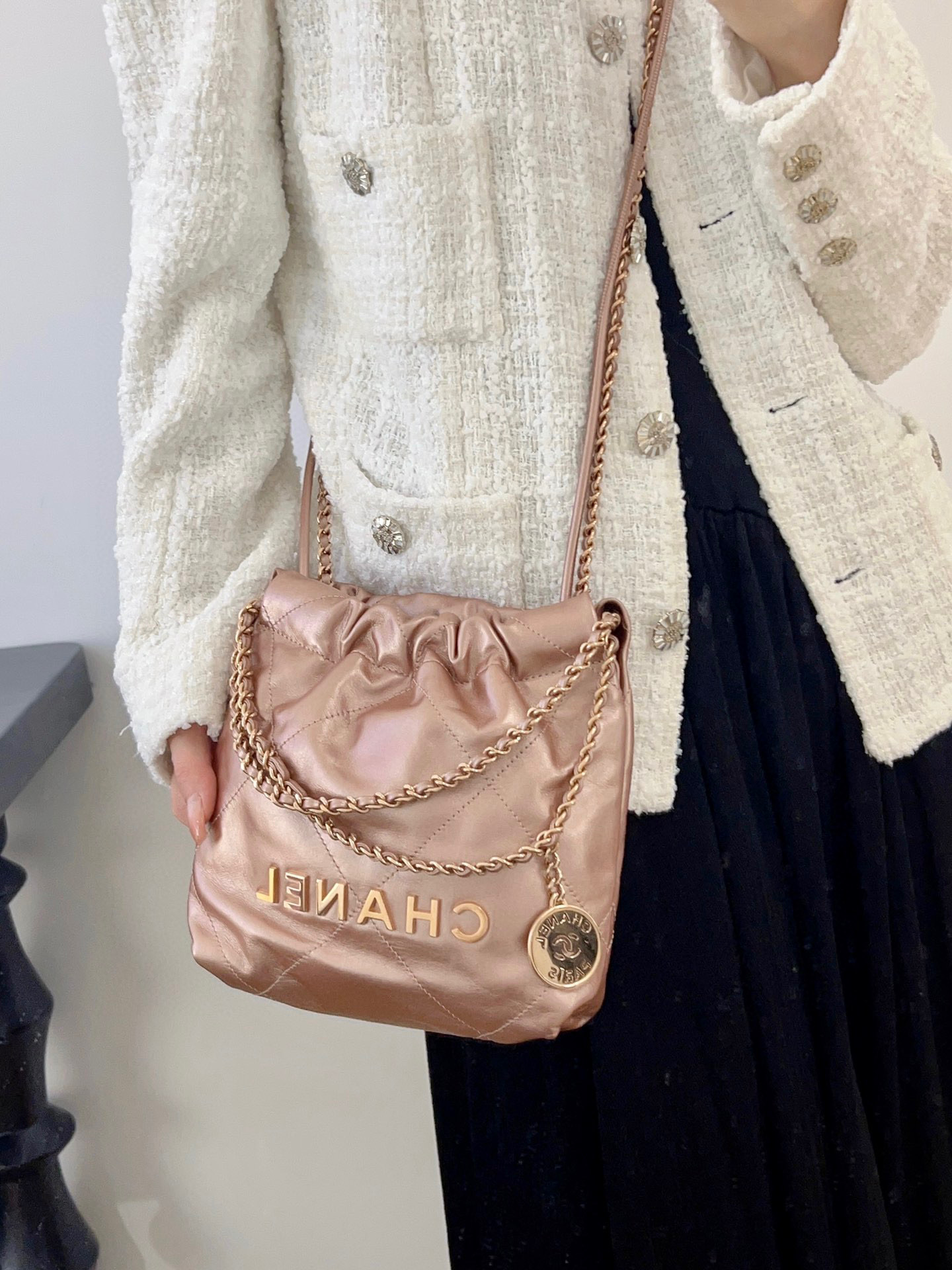 Ch@nel Mini 2023SS Handbags-23*18.5*6CM