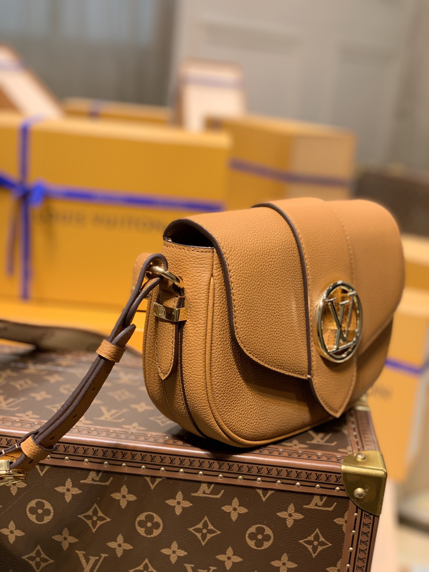 l0*is V*t0n pont 9 soft handbags-m58967-25*17.5*8cm