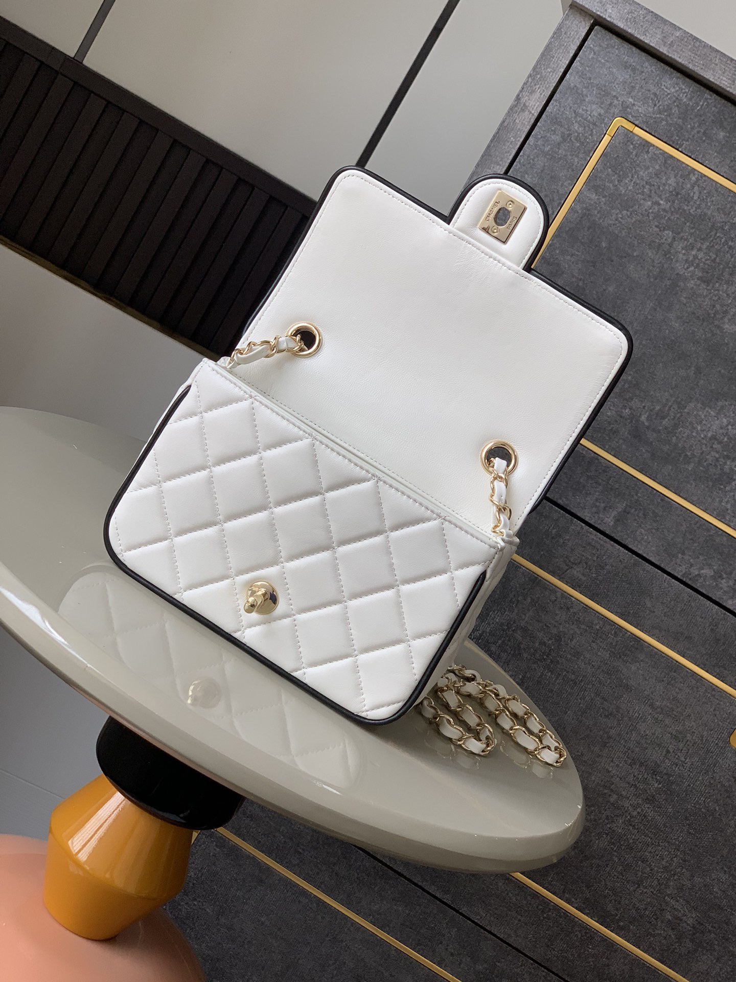 Ch@nel Flap Bag-13.5*19.5*7M