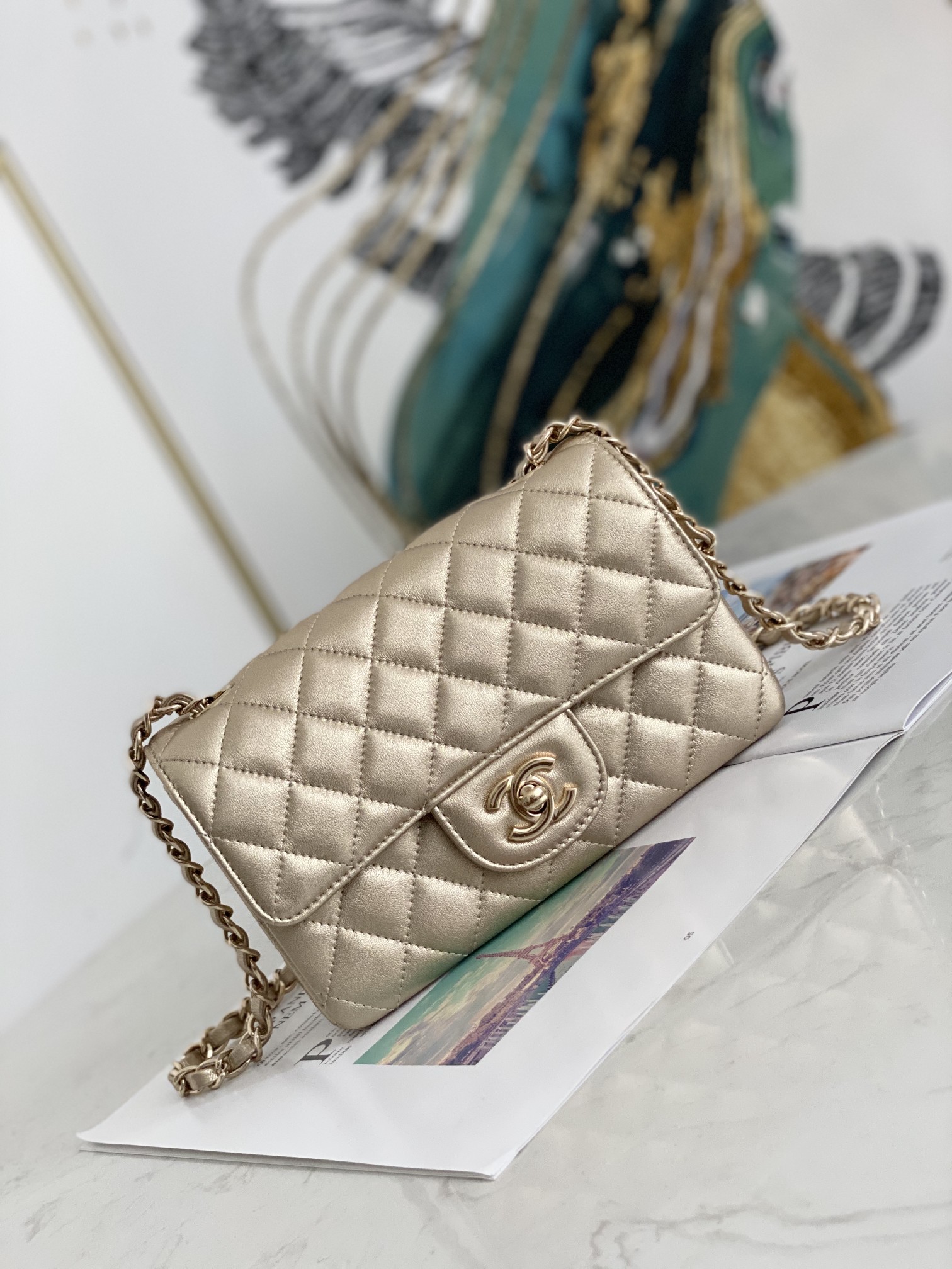 Ch@nel Flap Bag-20CM