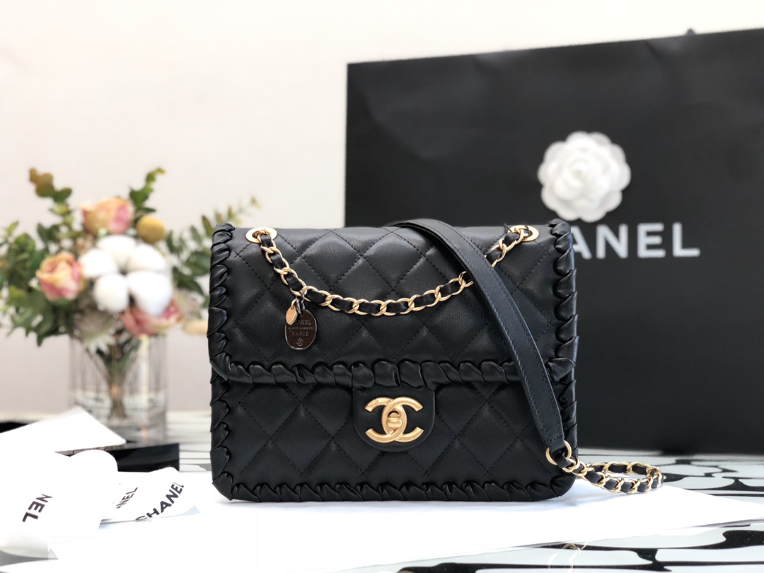 Ch@nel Flap Bag-22CM