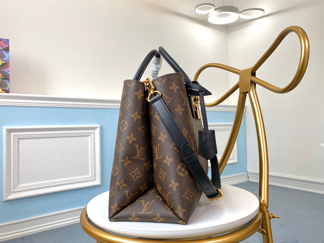 l0*is V*t0n flower tote monogram canvas m43550-34*24*13cm