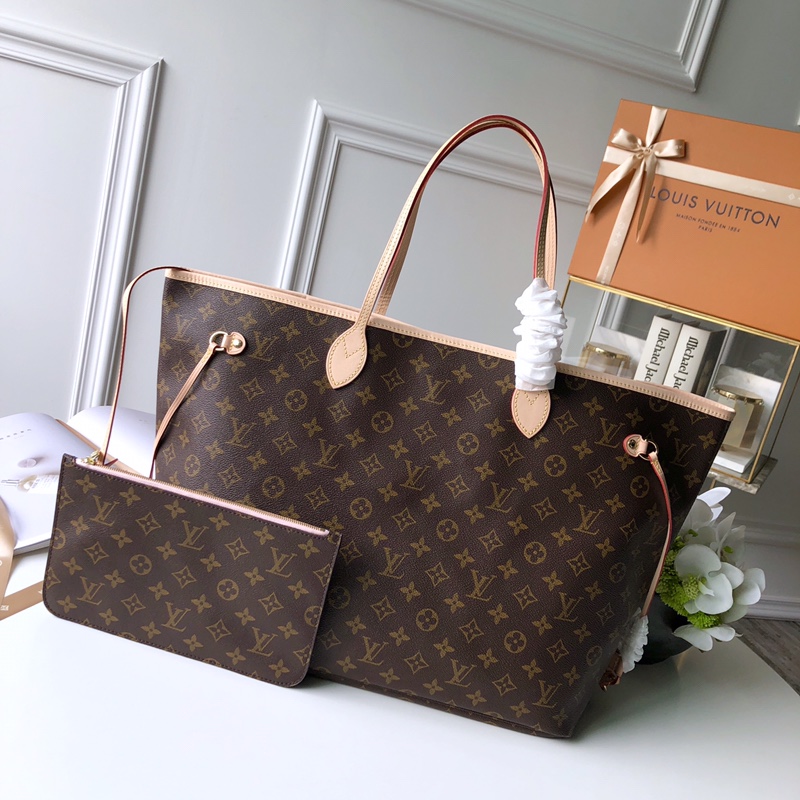 l0*is V*t0n neverfull gm (pink inside) -40*33*20cm