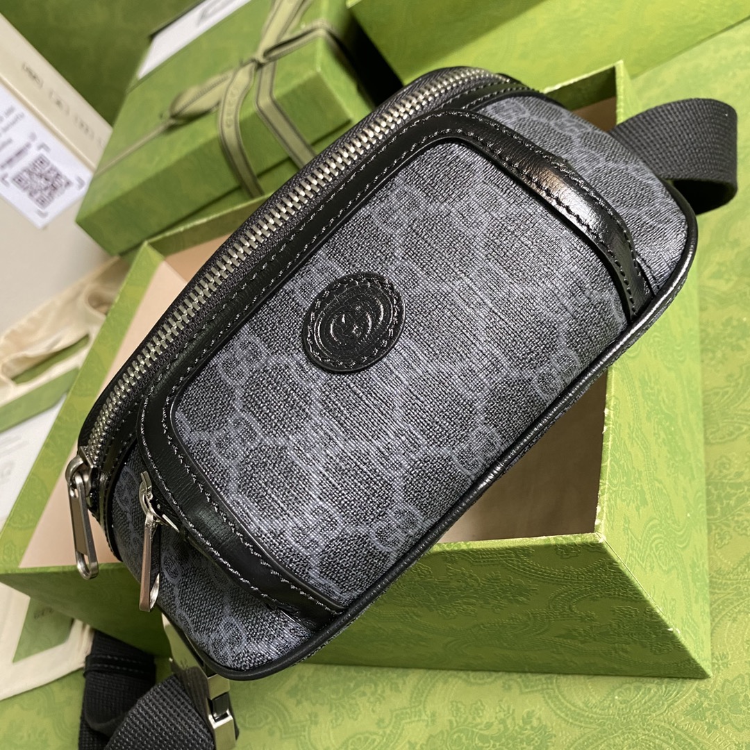 G*u*i meo vintage bag-23*12*2.5cm