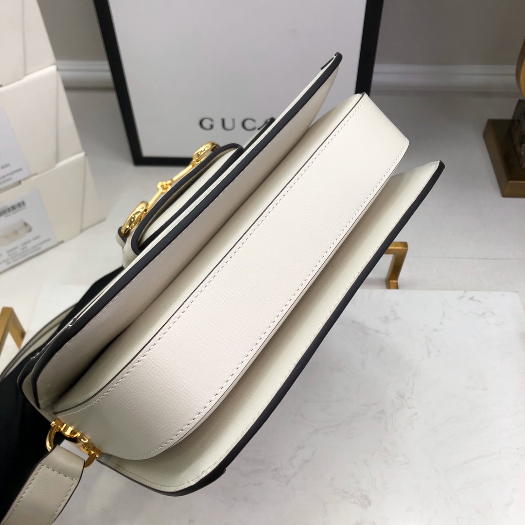 G*u*i 1955 horsebit shoulder bag-20.6*14.4*5.1cm