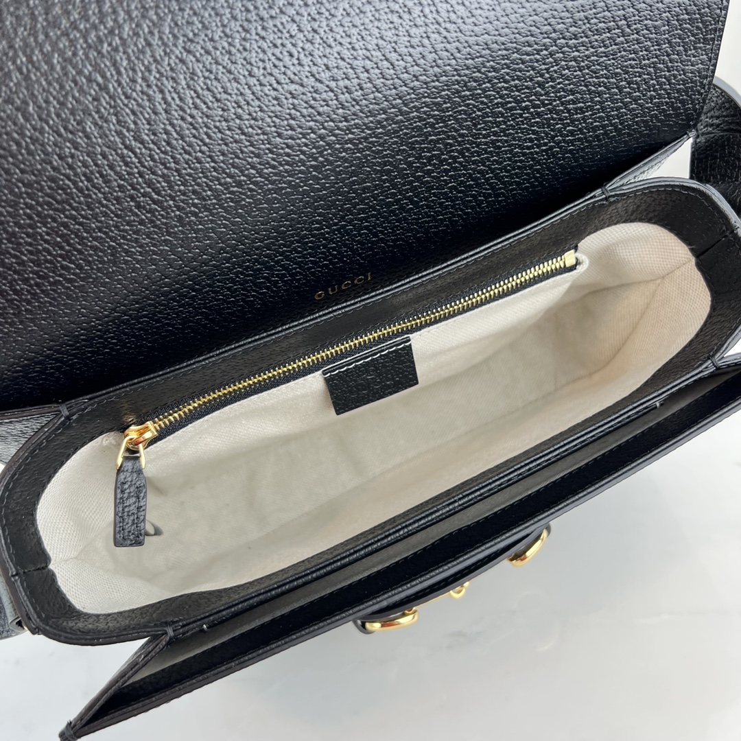 G*u*i 1955 horsebit shoulder bag-25*18*8cm