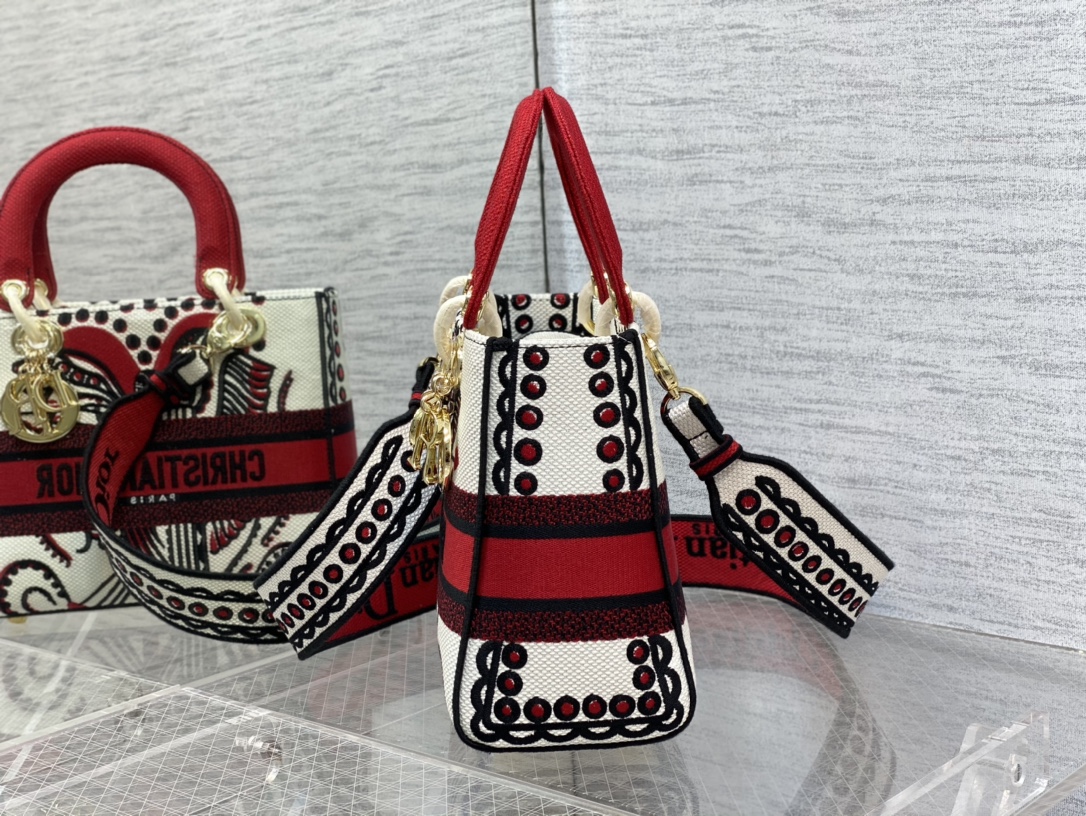 lady D*or handle bag-24cm