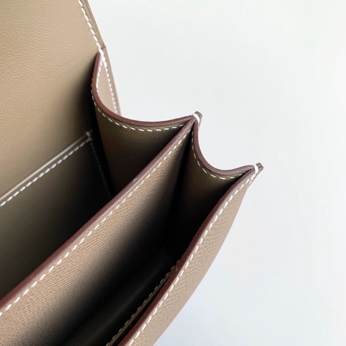 H**mes constance epsom leather-19cm