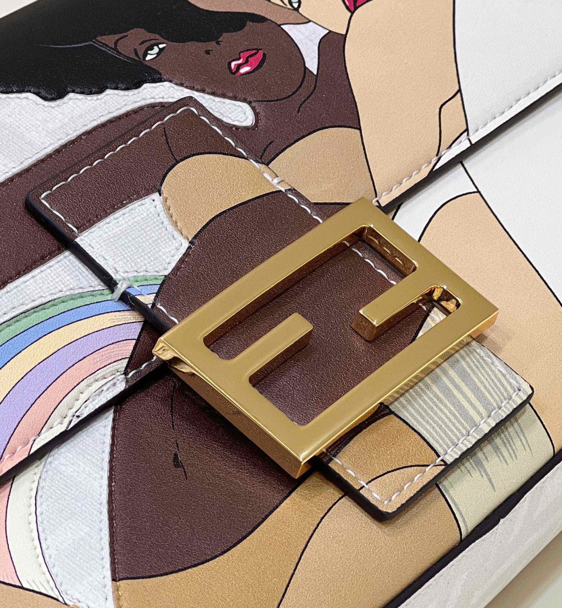 F**di baguette bag-28*6*13.5cm