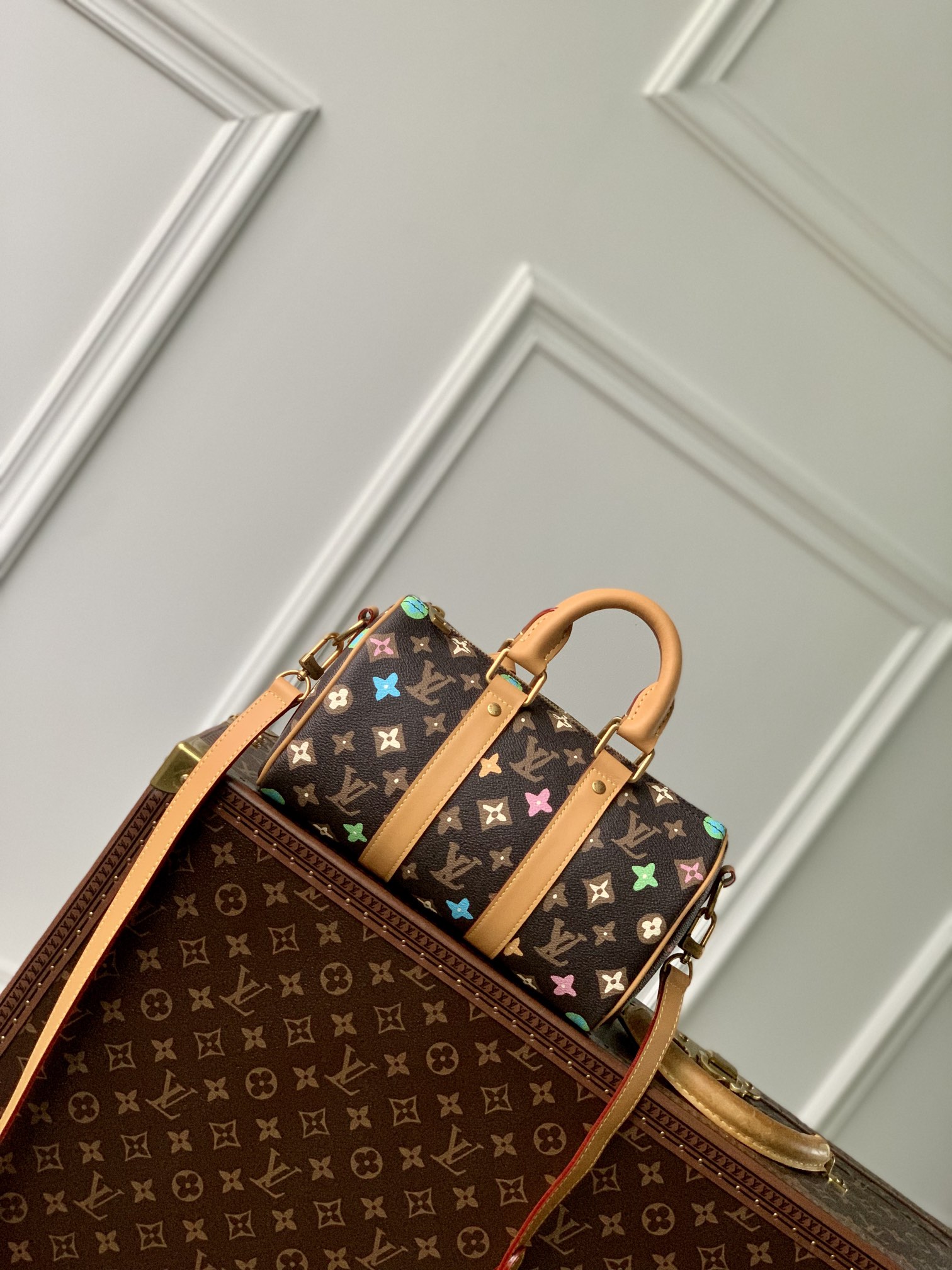 l0*is V*t0n keepall bandoulière 25 -m24849-25*15*11cm