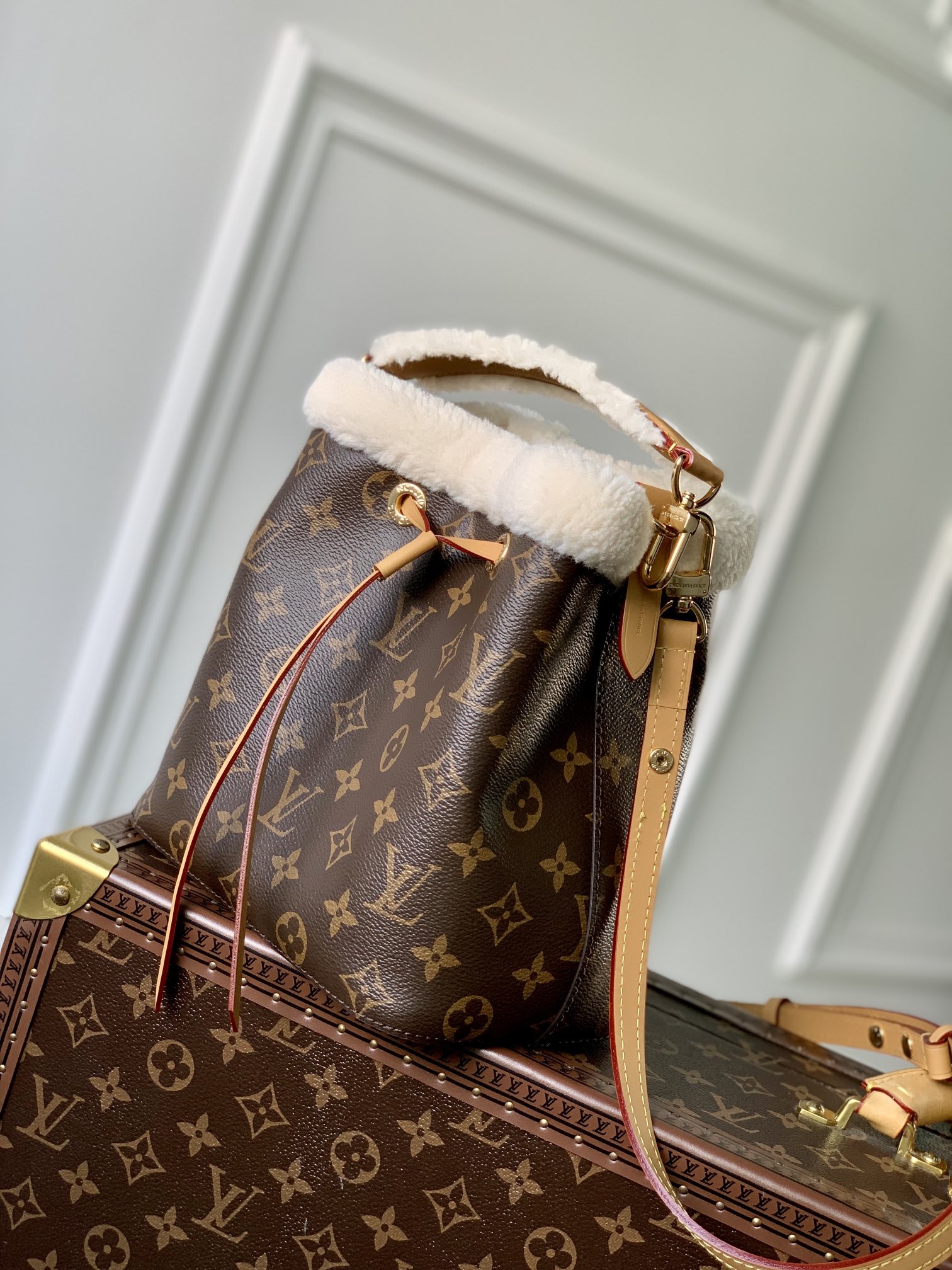l0*is V*t0n m46023 neonoe bb handbag-20*20*13cm