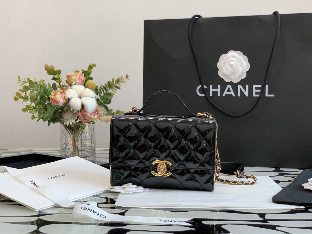 Ch@nel Flap Bag-12*5.5*18CM