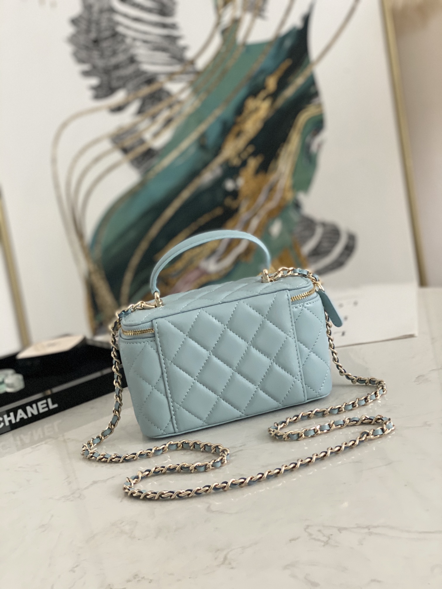 Ch@nel Cosmetic Bag-18CM