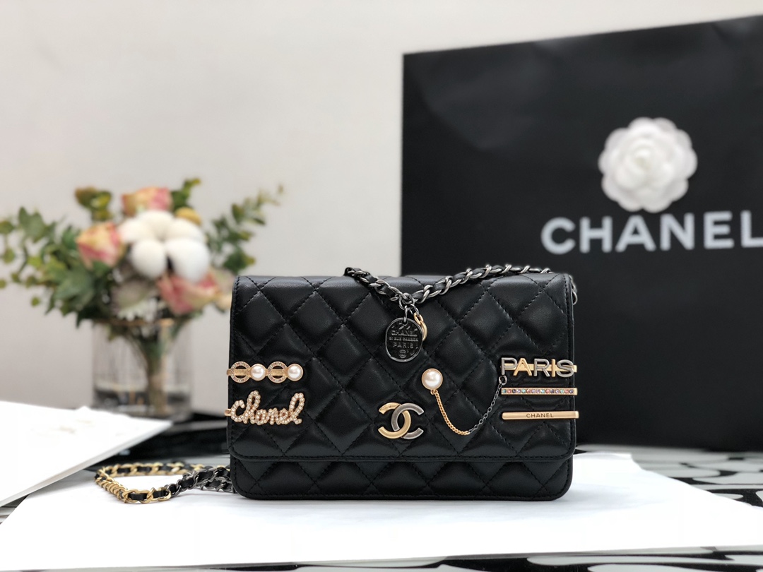 Ch@nel Wallet On Chain-19*12*3.5CM