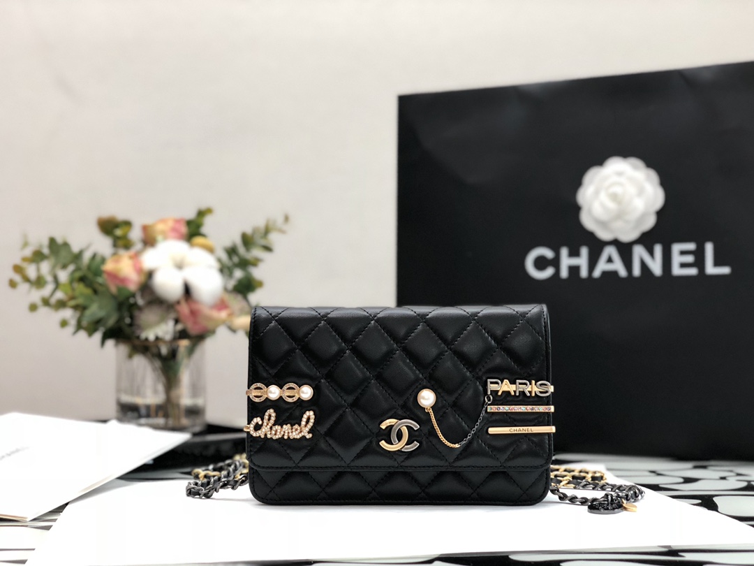 Ch@nel Wallet On Chain-19*12*3.5CM