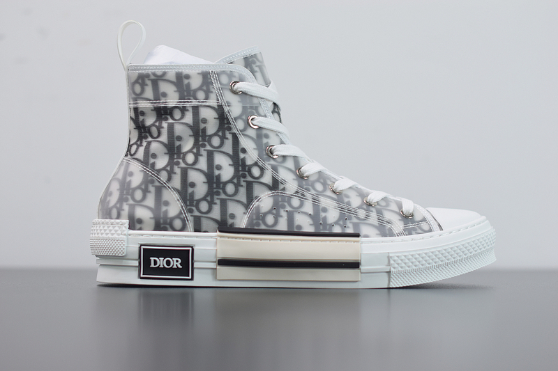 D*or high top logo oblique sneakers