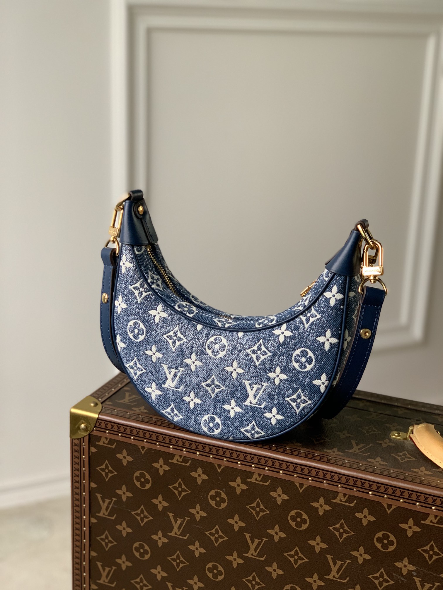 l0*is V*t0n loop handbags-m40511-23*13*6cm