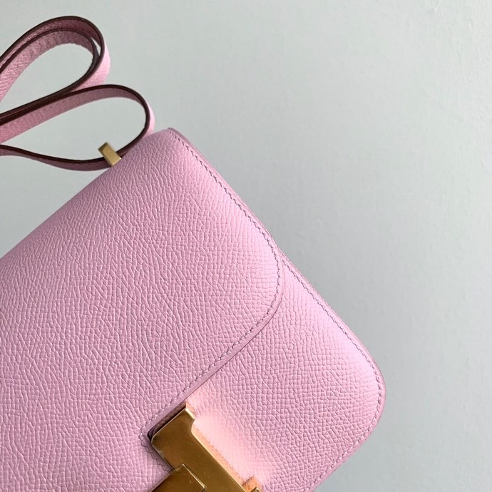 H**mes constance epsom leather-19cm