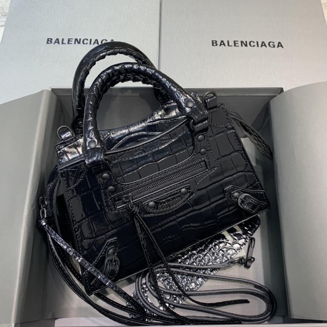 Ba*len*cia*ga neo classic bag-16.5*22*9*14.5cm
