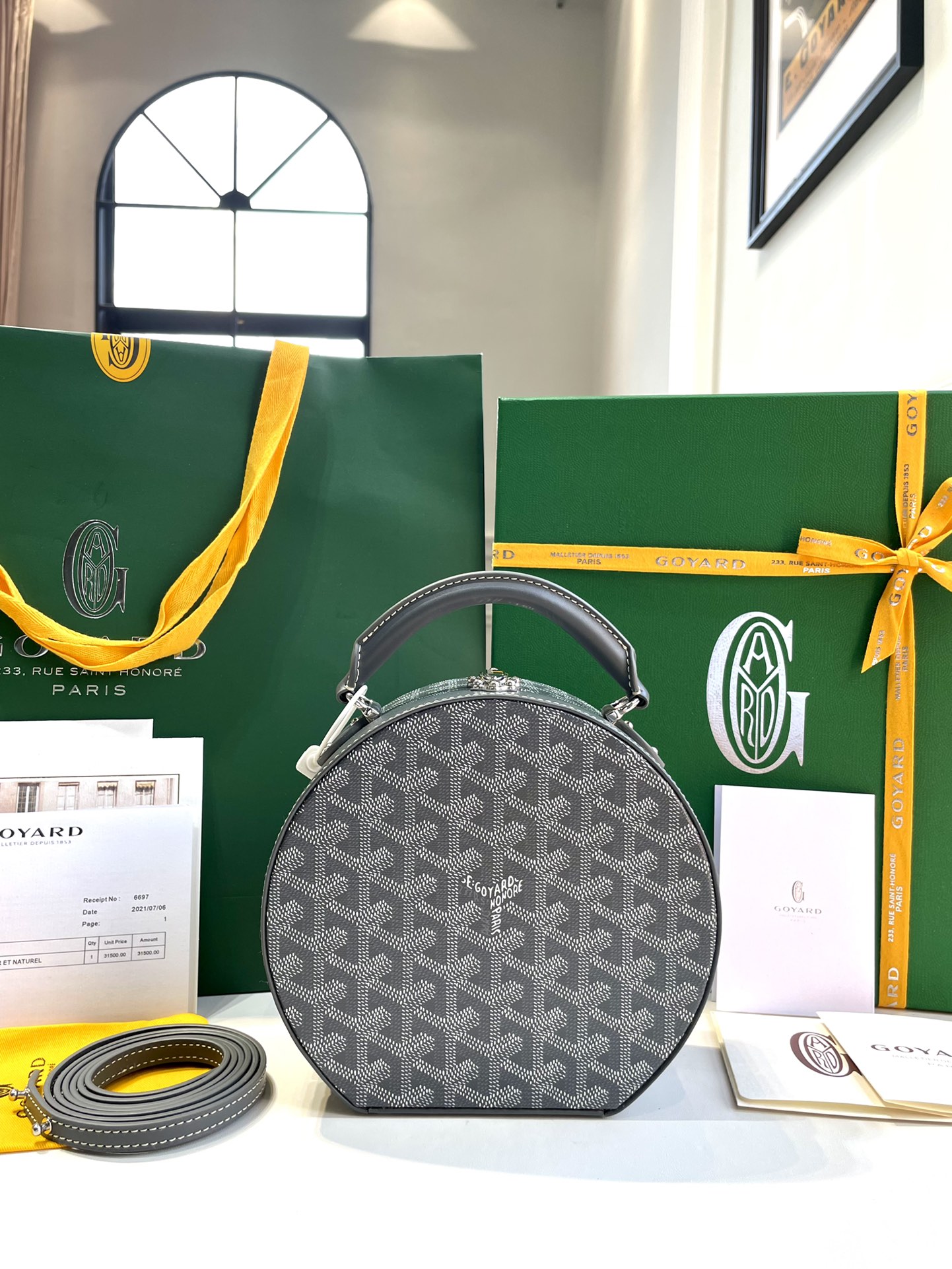 Go*ard jetblack bag-16.5*7*18cm
