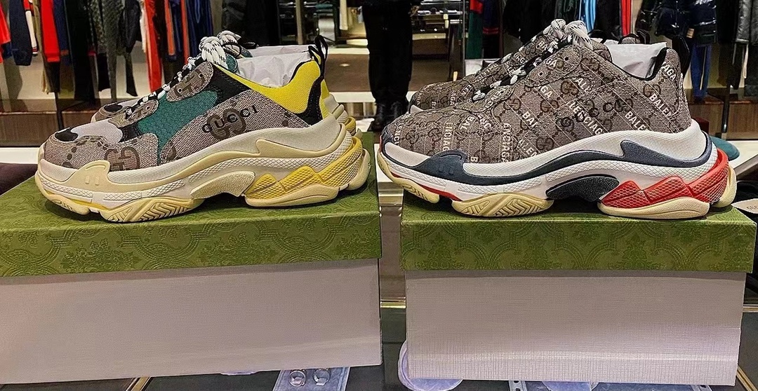 ba*len*cia*ga triple sneakers&G*u*i