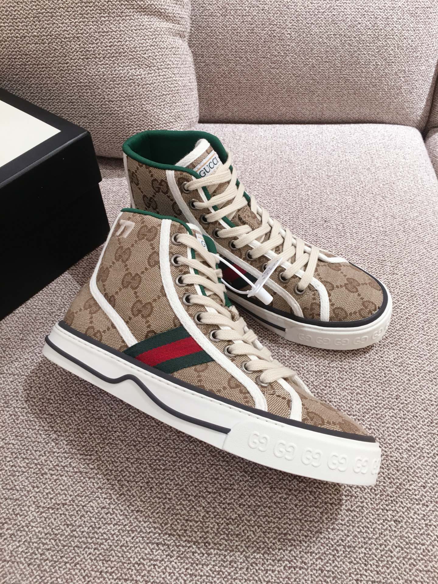 G*u*i high top sneakers