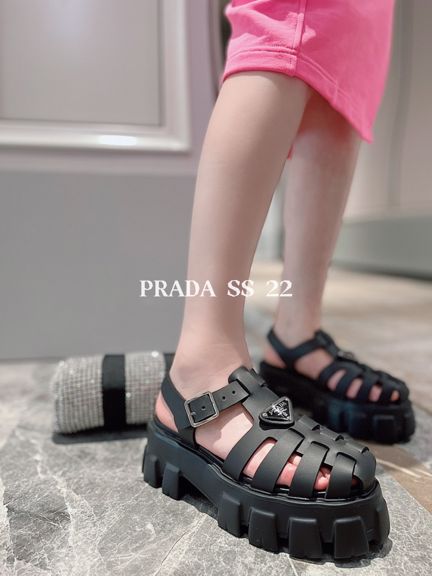 Pra*a heels 2022ss-5cm(35一41)
