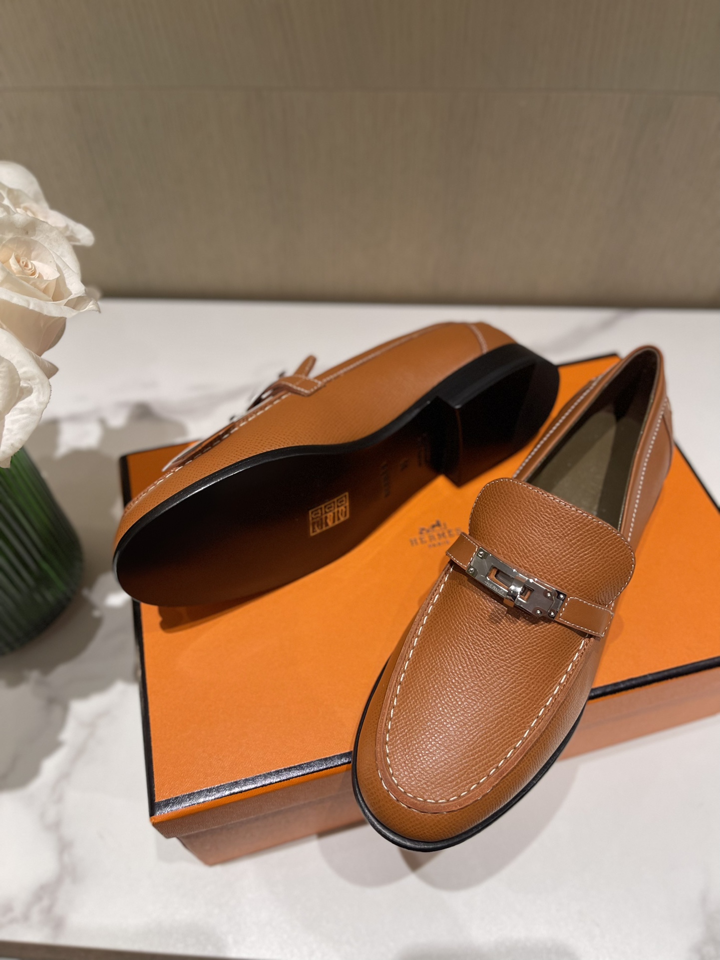 H**mes loafers(eu35-eu40)