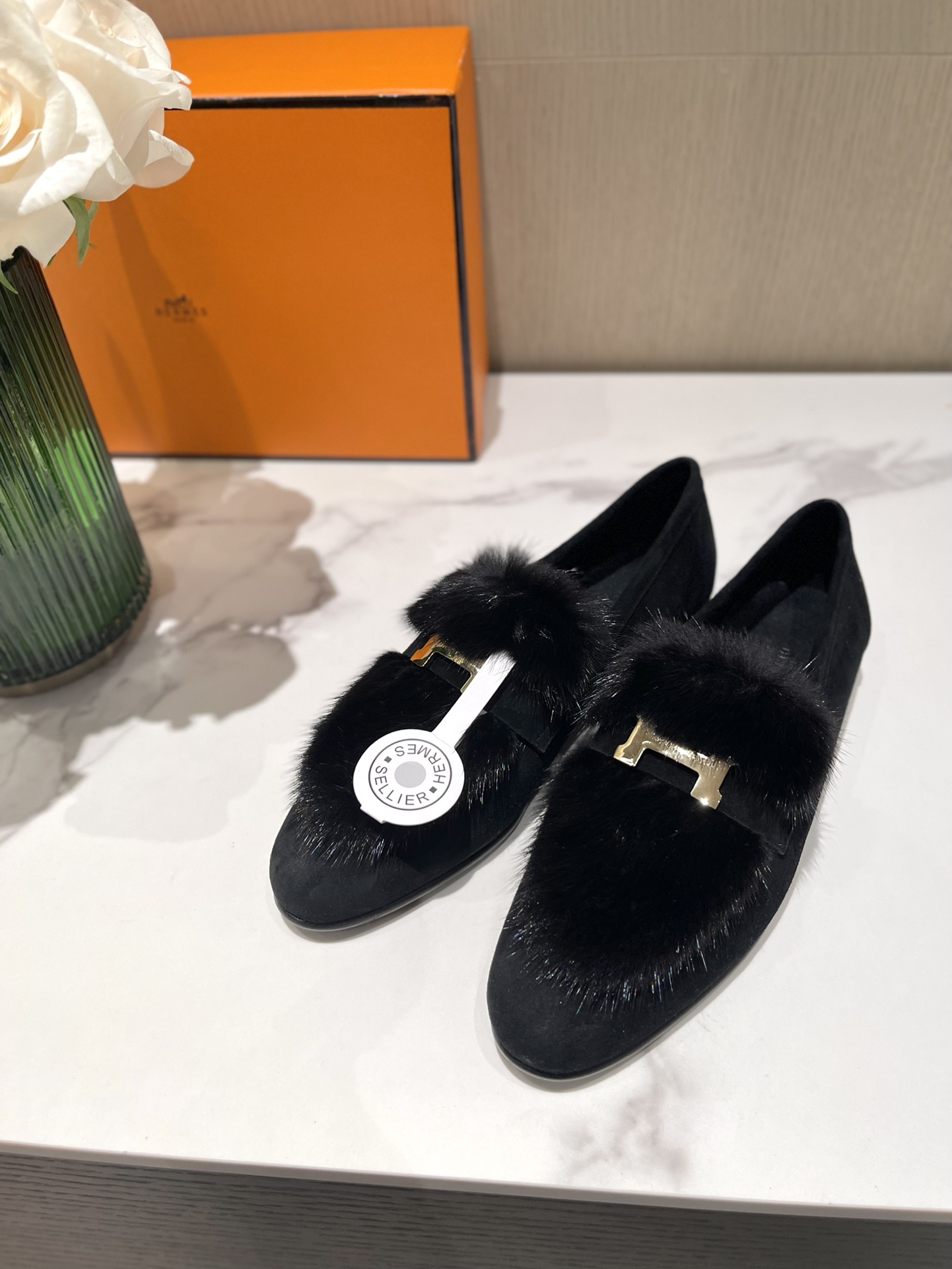 H**mes loafers(eu35-eu40)