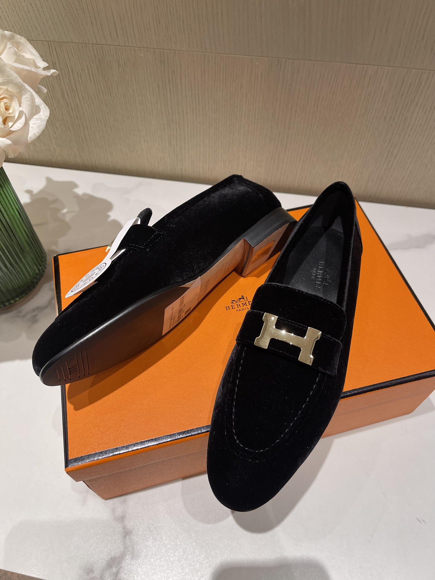 H**mes loafers(eu35-eu40)