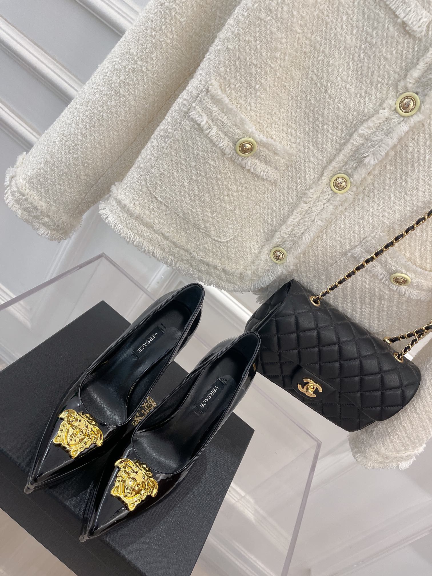 Versace 2022SS Sandals-14CM(EU35-42)