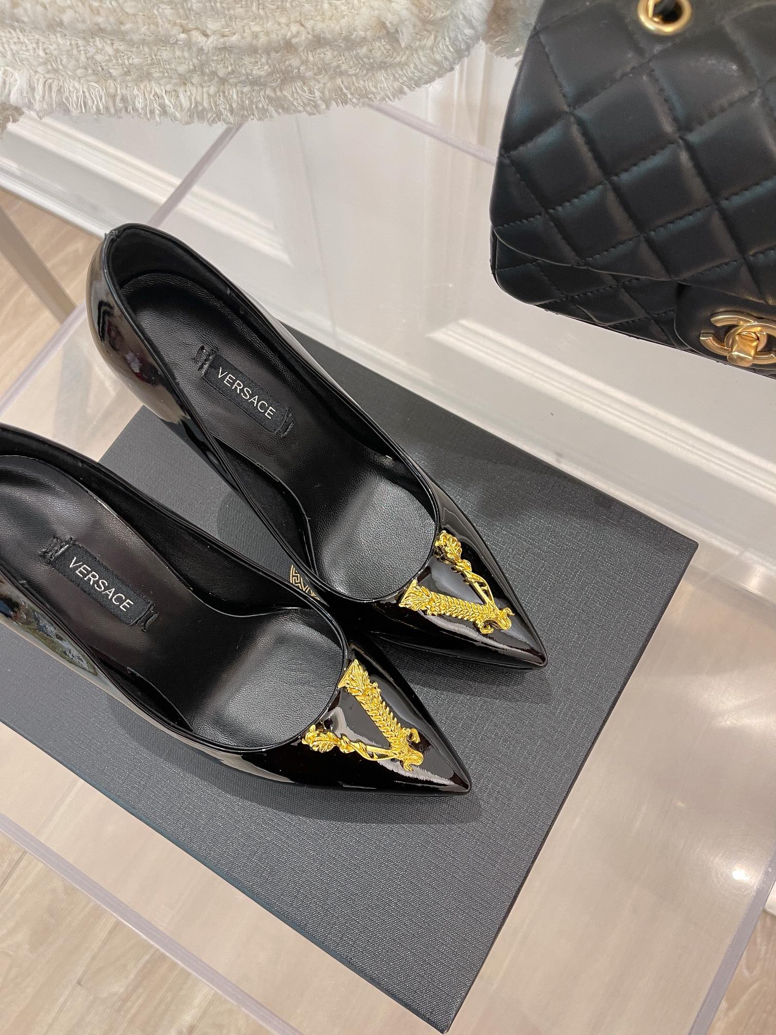 Versace 2022SS Sandals-14CM(EU35-42)