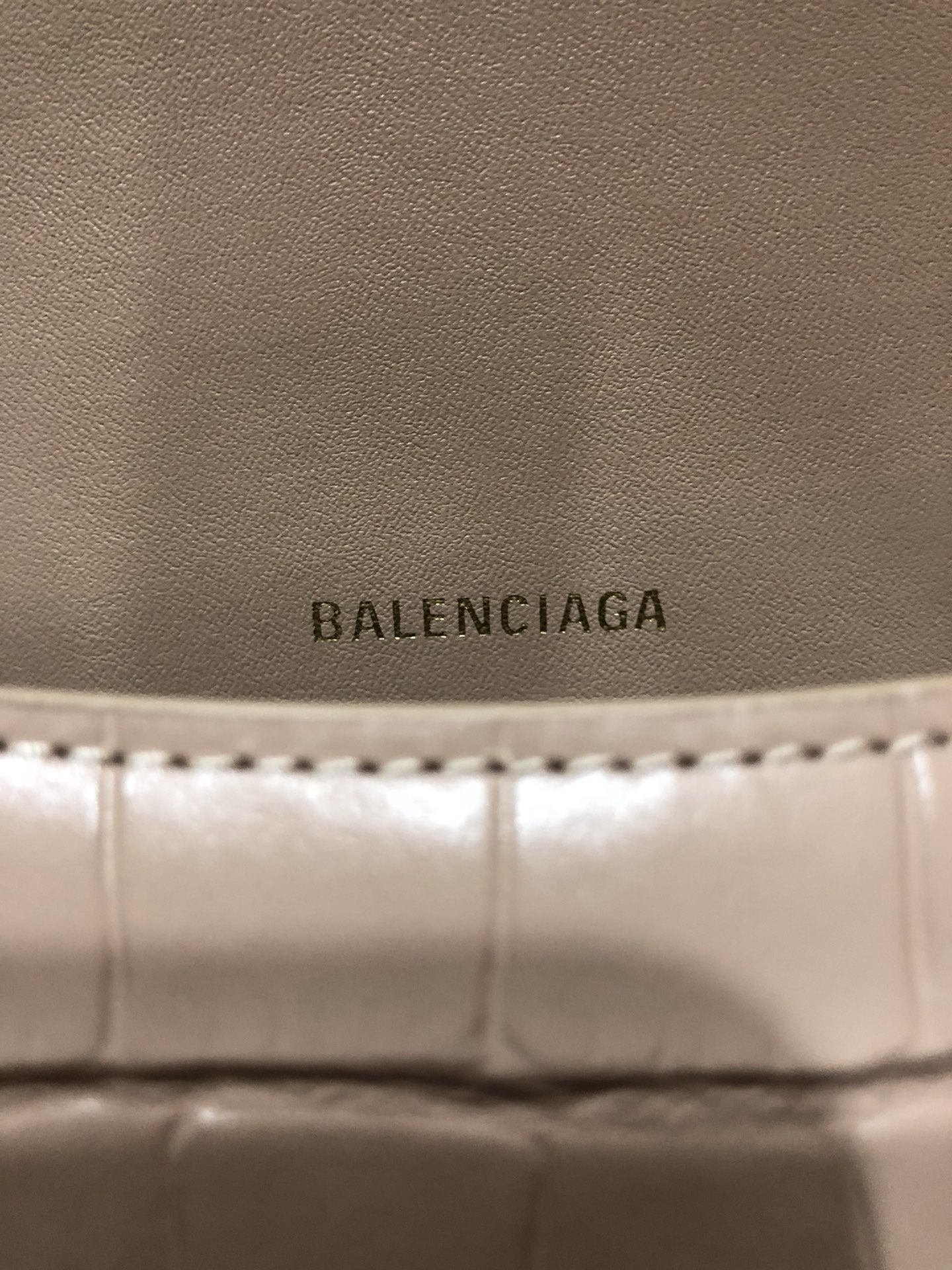 Ba*len*cia*ga small hourglass bag-13*8*19cm