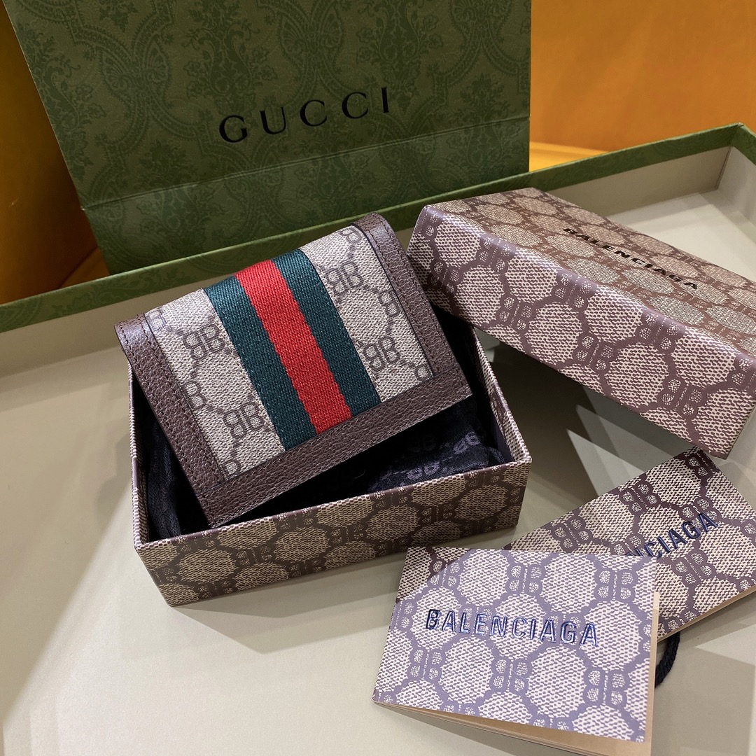 G*u*i&ba*len*cia*ga pouch-11x8.5x3cm