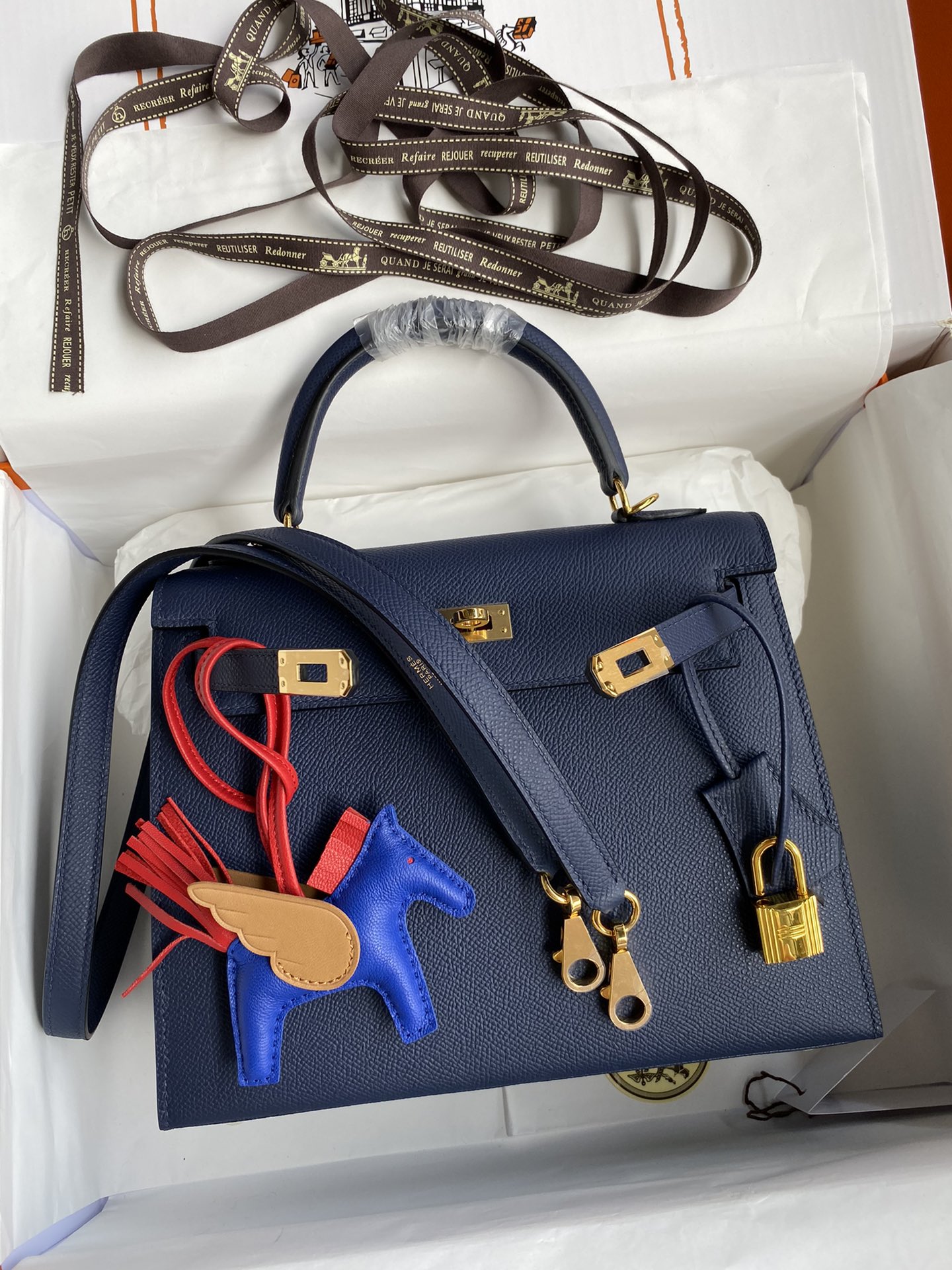 H**mes kelly-epsom leather-25cm