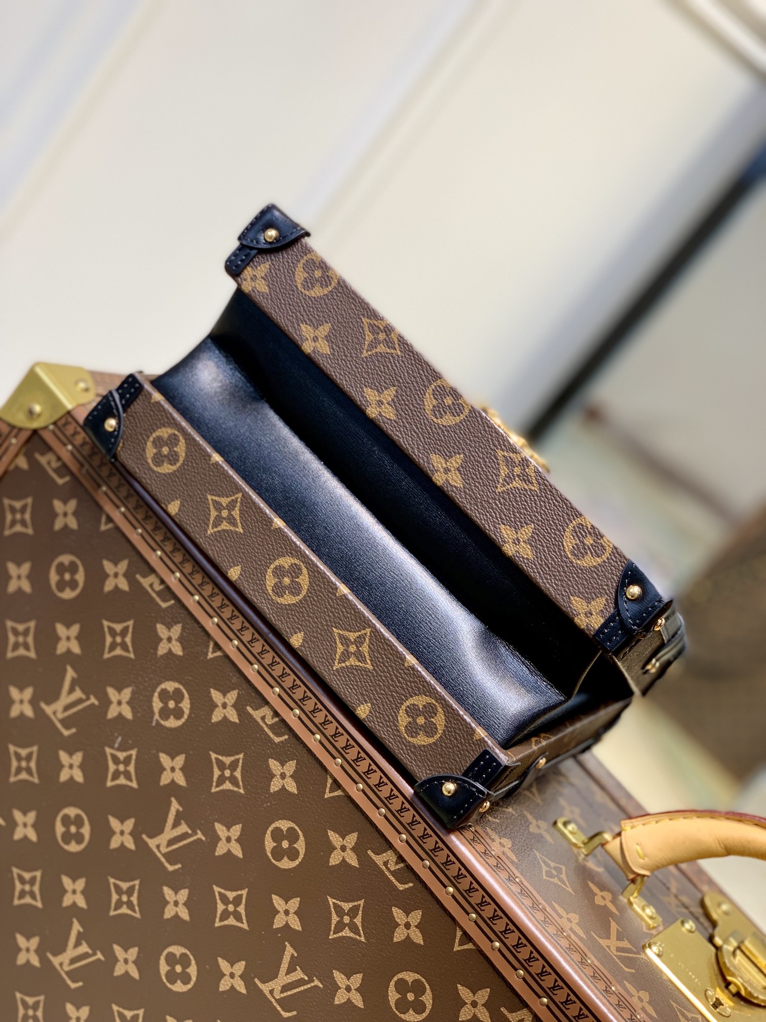 l0*is V*t0n petite malle handbags-24*16*13cm