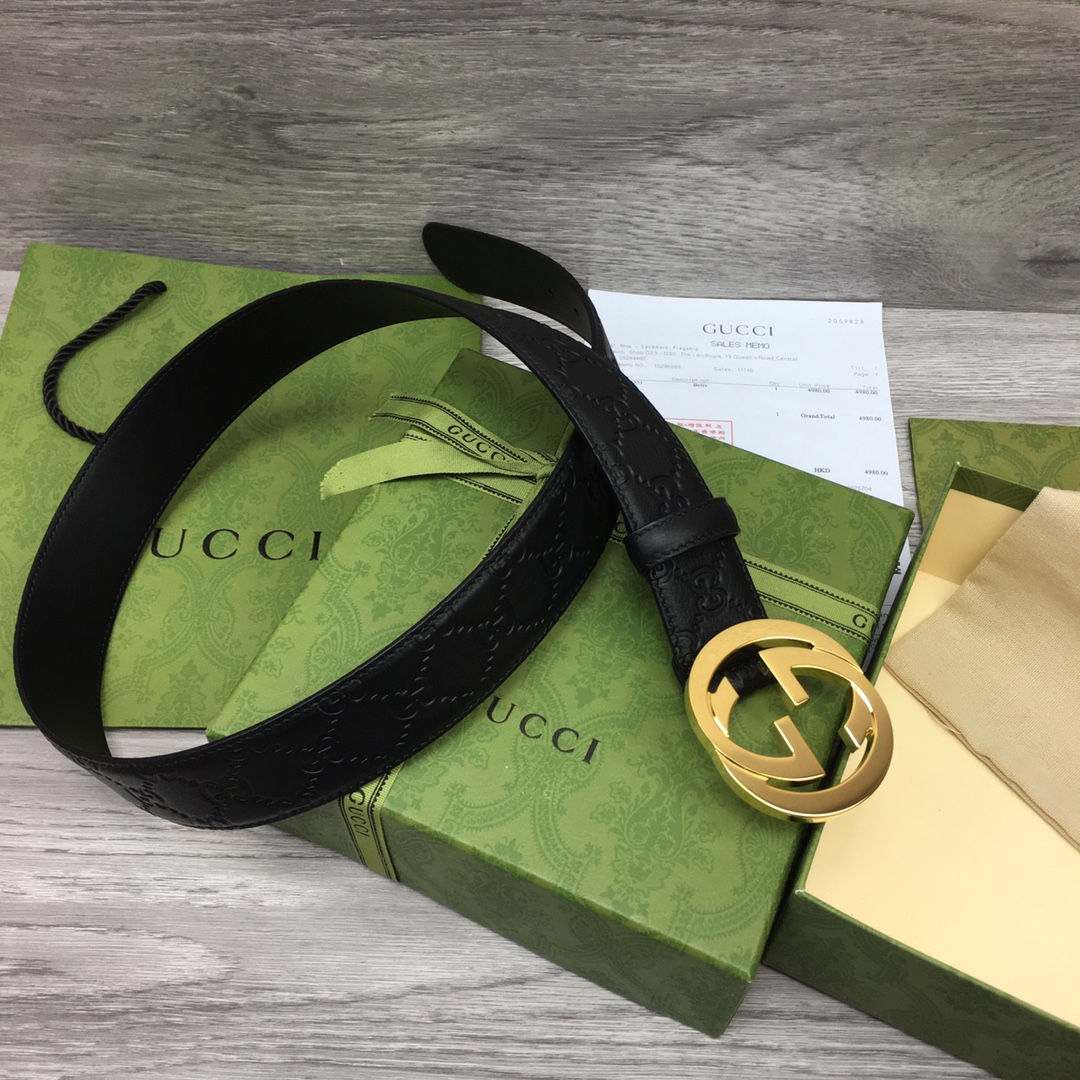 G*u*i belt-4cm