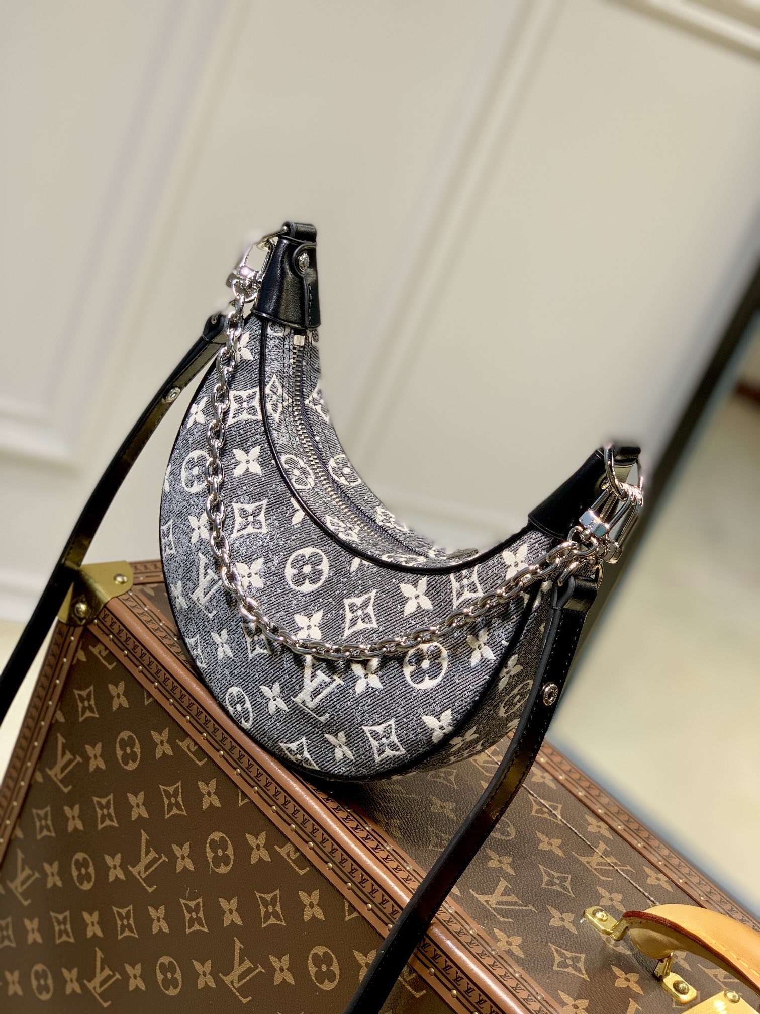 l0*is V*t0n loop handbags-m40511-23*13*6cm