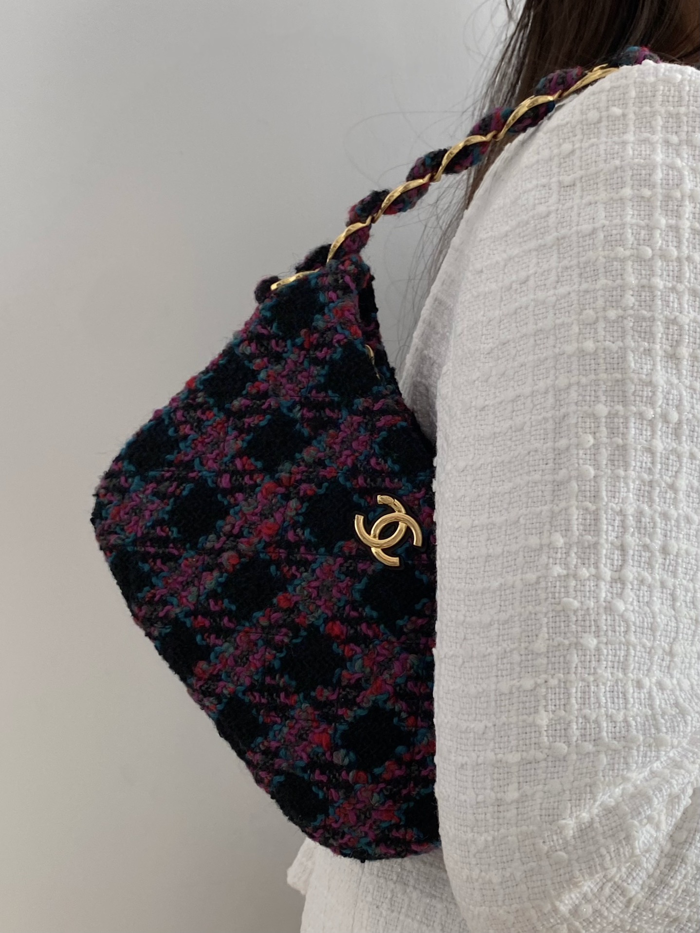 Ch@nel Hobo Handbags-24*17.5*6CM